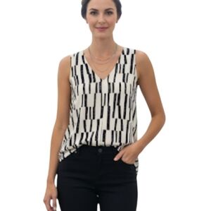 Vince 100% Silk Sleeveless Blouse